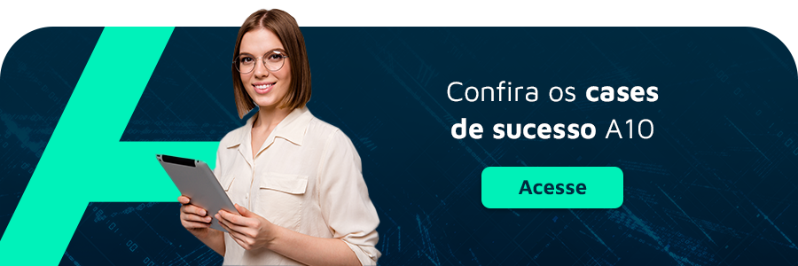 CTA para conferir o trabalho da A10 na jornada de dados